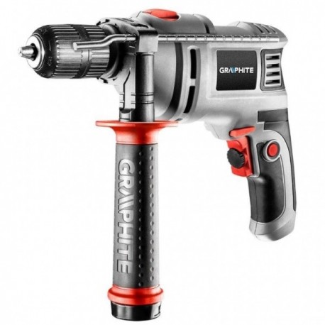 Ütvefúró 550W Graphite, önzáró tokmány 13 mm + 10 fúró