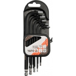 Imbuszkulcskészlet 10 darabos YT0560