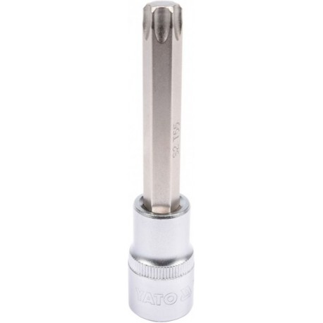 Torx csapos kulcs 1/2 T55 bal 100 mm YT04327