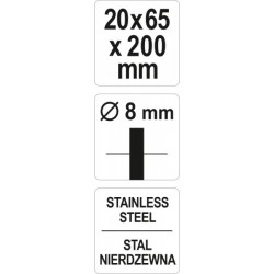 Hengeres drótkefe 20 mm YT47695