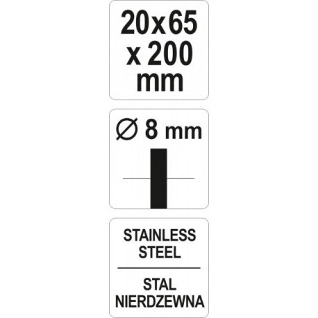 Hengeres drótkefe 20 mm YT47695