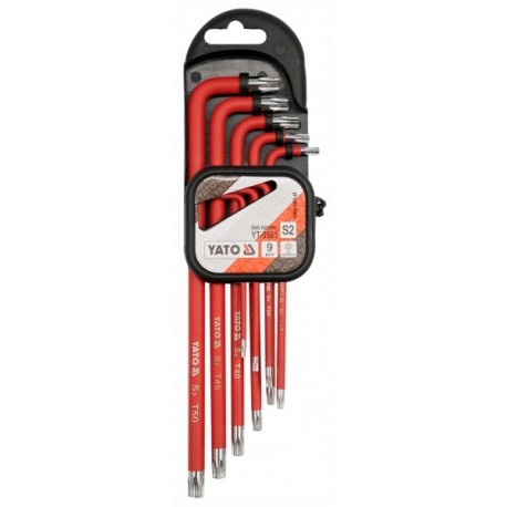 Torx kulcskészlet 9 db YT0563