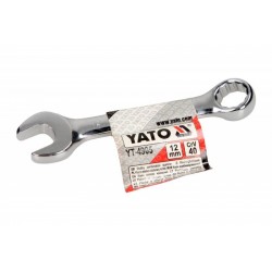 Rövid csillag-villáskulcs 12 mm YT4905