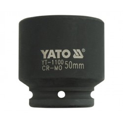 3/4 hüvelykes ütvecsavarozó dugókulcs 50 mm x 72 mm 6-szögletű YT-1100