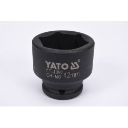 3/4 hüvelykes ütvecsavarozó dugókulcs 42 mm x 57 mm 6-szögletű YT-1092