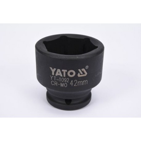 3/4 hüvelykes ütvecsavarozó dugókulcs 42 mm x 57 mm 6-szögletű YT-1092