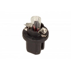 Bax izzó 12v/1,2w 8,5d fekete (műanyag foglalattal) 10db (ece nélkül) 0170353000