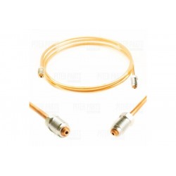 Réz fékcső 150 mm hosszú B-B típusú végekkel (M12 x 1)