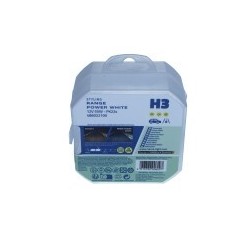 H3 izzó 12V/55W PK22S xenon készlet 2 db Range Power White (ECE nélkül)