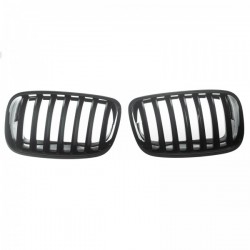 BMW X5 (E70) 2006-2010 / X6 (E71) 2008-2014 fekete fényes hűtőrács (készlet 2 db)