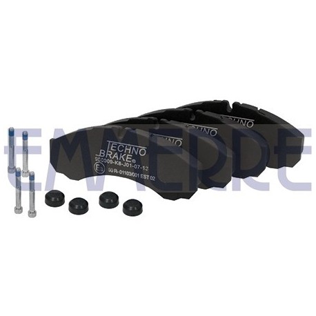 Iveco Daily fékbetétek 90 első/hátsó érzékelő nélkül 2994086