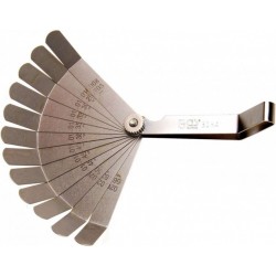 Condor Tools hézagmérő 12 lapos 0,2-0,66 mm hajlított