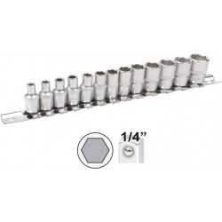 Eszközök - Condor Tools hatlapú dugókulcs készlet 1/4" 4-14 mm 13 darab
