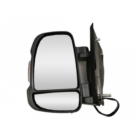 Fiat Ducato 2006-2014 bal tükör elektromos rövid bal fűtött + érzékelő 8-tűs + 2-tűs 6325H0