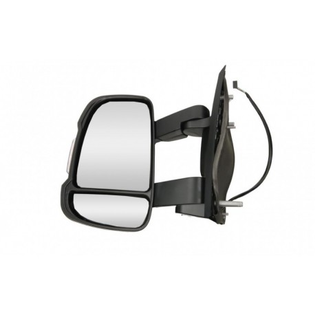 Fiat Ducato 2006-2014 elektromos közepes bal oldali fűthető tükör 8 tűs 735620749