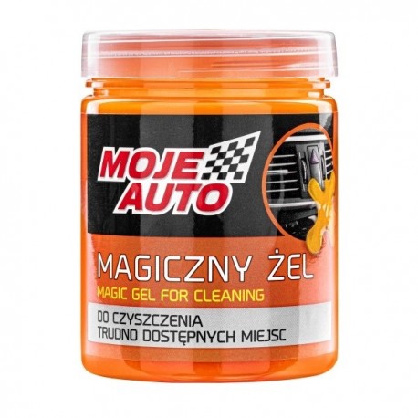 Tisztító gél dobozban 200g / mágikus tisztító gél nehezen elérhető helyekhez / Moje Auto