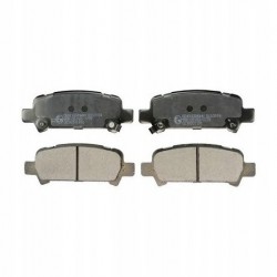 Fékbetét készlet, tárcsafék HÁTSÓ SUBARU LEGACY 4WD 98-03, IMPREZA 4WD 98-03, FORESTER 97-01 23572.13.8